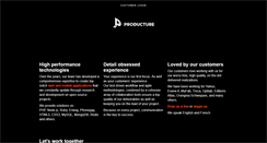 Desktop Screenshot of producture.com